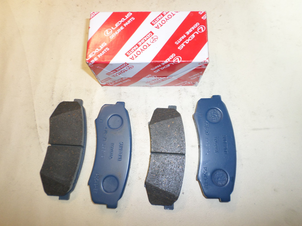 Колодки задние 0446660090 Тойота Ленд Крузер Прадо 2.7-4