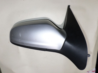 Зеркало правое 13253337 6428273 E1010806 Опель Астра H электрическое 7пин Серебро - БЕЗ зеркала - БУ