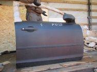 Дверь передняя правая Форд Фокус 2 до 2008г Седан, Хэтчбек, Универсал 1505703 в Сборе, - БУ Черная