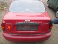 Крышка багажника Шевроле Ланос Седан 96276674 - БУ Красная ржавчина