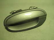 Ручка двери задней левая внешняя 96601583 96664439 Шевроле Спарк М200 - Серебро, - БУ