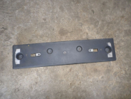 Накладка номерного знака передего бампера 96813874 Шевроле Авео Т255 Хэтчбек, - БУ