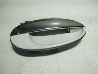 Ручка двери задней правой наружная 96507790 96323386 96507792 Дэу Матиз М100 - Бело-Хром - БУ