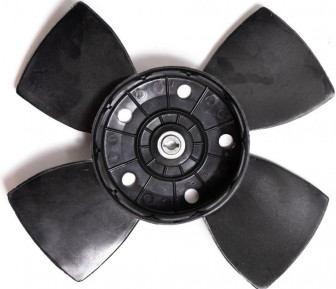 Вентилятор радиатора Шевроле Авео Т200-250 с кондиционером - Мотор с крыльчаткой 93740675 -  Forward