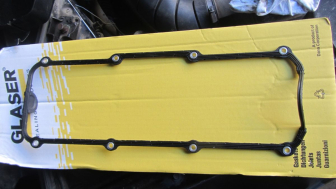 Прокладка поддона двигателя 90409693, 90409673 Шевроле Ланос Дэу Нексия Эсперо 1,4-1,5л 8V - Glaser