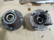 Ступица задняя Шевроле Авео 96471775 с АБС Т200-250-255 с подшипником - БУ-3