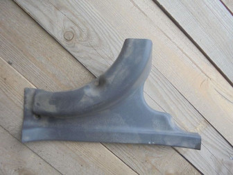 Накладка порога Шевроле Спарк М200 внутренняя задняя правая 96602275, - БУ