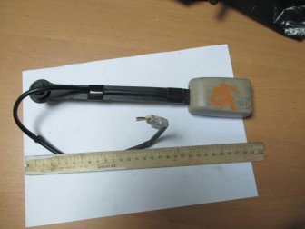 Замок ремня безопасности передний левый Ниссан Мурано Z50 с 02 по 08 год 86843CA00B, - БУ