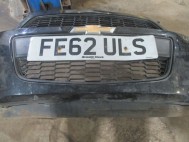 Решетка радиатора Шевроле Авео Т300 нижняя 95019926, 95415507 Седан Х/Б без хрома - БУ