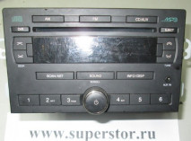 Магнитола Шевроле Авео Т250 - штатная 2-х диновая 95961414, MP3 - Америка, - БУ 