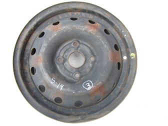 Диск стальной R15 6x15 ET44 4x114.3 Dia 56,5 мм 6-B-19 Шевроле Лачетти Реззо SS14 -N-3 - БУ