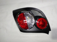 Фонарь задний правый Шевроле Авео Т300 Хэтчбек 96831068 96830986 CH110190R Черная окантовка - Norden