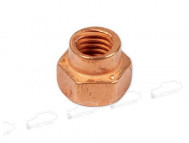 Гайка М8х1,25 коллектора ВАЗ-2101-99 (медная)