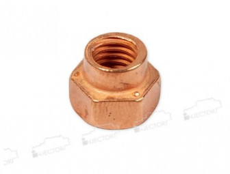 Гайка М8х1,25 коллектора ВАЗ-2101-99 (медная)
