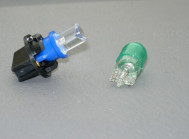 Лампочка подсветки 96475876 приборной панели и блока управления печкой Шевроле Авео Т-250, - БУ