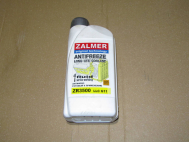 Замена антифриза G11 желтый 1 литр ZALMER LLC ZR3500, - ZALMER