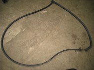 Уплотнитель двери передней правой 95479676, 95164138 нащельник Шевроле Авео Т300, - БУ