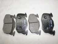 Колодки передние Рено Логан, Клио 1 тормозные дисковые 7701201542, 7701202057 FSL393, -  Ferodo