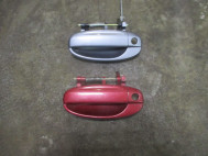 Ручка двери наружная передней левой 96409548, 96409601, 96541631 Шевроле Авео Т200 и 255 - Сер, - БУ