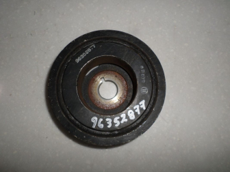 Шкив коленвала Шевроле 96352877 96897424 25193475 Авео Лачетти Круз Реззо 1,4-1,6 литра C100, - БУ