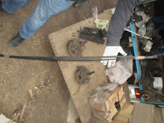 Молдинг крыши левый 96545677 Шевроле Лачетти Хэчбэк, - БУ