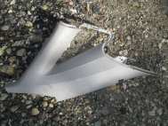 Облицовка стойки задней верхняя левая 98ABA31011ALW 98ABF31011BMW Форд Фокус 1, - БУ