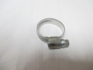 Хомут 16*27 червячный 16-27-8 мм сталь-нержавейка, - NORMA