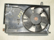Вентилятор радиатора дополнительный 96536520 FD Шевроле Авео Т200-255 с кондиц-ром S36 ТРЕЩИНА - БУ