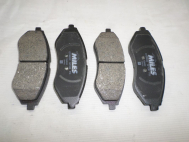 Колодки передние 96534653 Шевроле Авео T200-250-255 E100022 - Miles