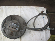 Ступица задняя правая 432021YP0A 43202EM30A Ниссан Тиида С11 Куб с барабаном 43206ET00A, - БУ