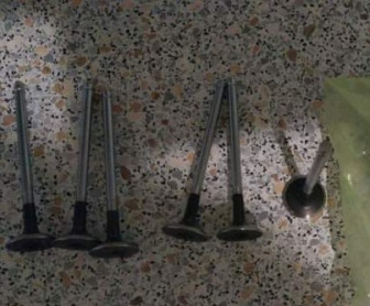 Клапан вЫпускной 96376980 Шевроле Авео Лачетти Круз 25184804 16V длина 101,3 мм - NSP