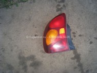 Фонарь левый задний 96460275, 96460277 Шевроле Ланос - красный габарит - БУ LR-10