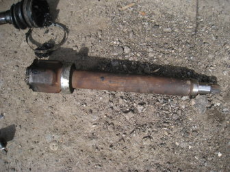 Привод Форд Фокус 2 правый с МКПП 1,6 литр 1722079 внутренних 23 зуб- внутренний без трипоида, - БУ