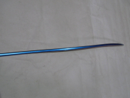 Молдинг двери передней правой 96192495 96192579 Дэу Нексия - узкий - Хромированный - 98 см - GM