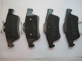 Колодки задние 1233679 Форд Фокус 2-3 Вольво S40 MC C-max Mazda 3-5 дисковые 1324300, - Stellox