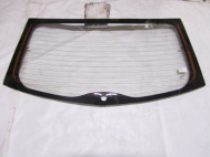 Стекло заднее 1090397 3556BCLH Форд Фокус 1 Хэтчбек с 98 по 04г с электроподогревом - TEMPERED GLASS