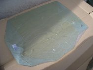 Стекло двери Форд Фокус 1 задней правой Универсал 1098792 с 98 по 2005 г - зеленое, - БорАвтоСтекло