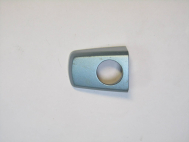 Ручка двери наружная 13182411 24463560 13142763 малая под личинку Опель Астра H, - Голубая - БУ