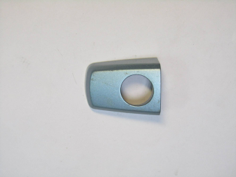 Ручка двери наружная 13182411 24463560 13142763 малая под личинку Опель Астра H, - Голубая - БУ