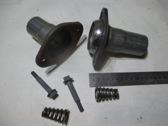 Глушитель - Комплект фланцев с D45 на D50 ремонтный с сборе и прокладка DCU4550 - CBD