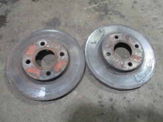 Диск тормозной передний 1148202 Форд Фокус 1 Фиеста Фьюжен Мазда 2 D258 мм - БУ2