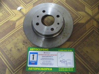 Диск тормозной 2108-3501070 для ВАЗ SAMARA 2108, 2109, 2115, 21099 за 1 штуку, - Fenox