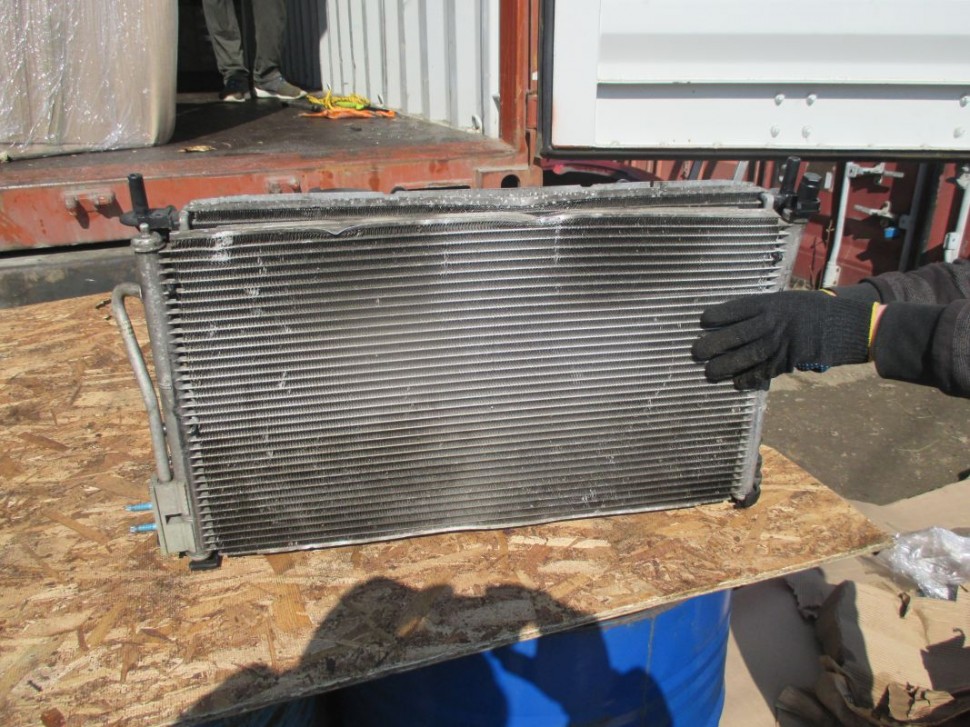 Радиатор кондиционера Форд Фокус 1 - 1062380, YS4Z19712AA, YS4Z19712AB ...