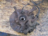 Суппорт передний Дэу Матиз левый 96316580 до 2001 года, - БУ