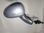 Зеркало правое Шевроле Спарк М200 механика 96600314 96600408 E4012277 - Серебро -краска СОДРАНА - БУ