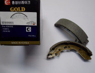 Колодки задние Хендай Акцент ТагАЗ барабанные 58305-24A00. - HSB Hong Sung Brake