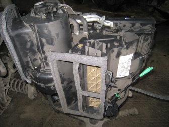 Печка отопитель Форд Фокус 2 в сборе Без вентилятора и резистора 1318169, 1591981, - БУ