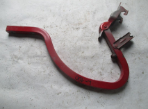 Петля крышки багажника левая 792104L000 Хендай Солярис СЕДАН 10-17г - Красная L-100 - БУ 