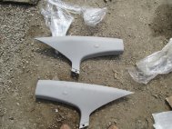 Облицовка стойки задней верхняя левая внутренняя 95205681 Авео Т300 Седан, - БУ