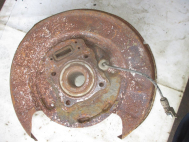 Щиток тормозной задний левый 96626081, 4804799 Шевроле Каптива, Опель Антара, - БУ